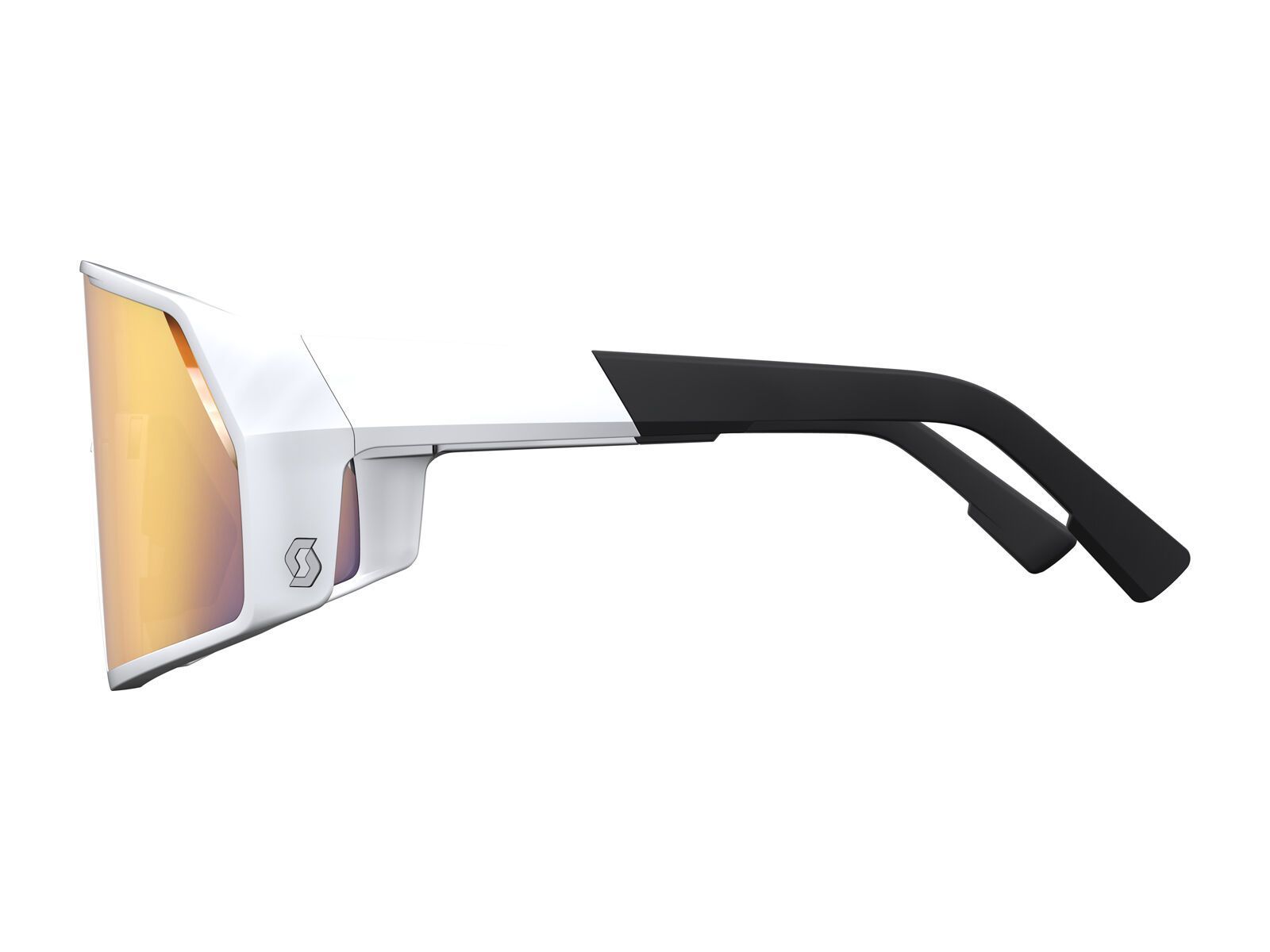 Scott Pro Shield, Red Chrome / white matt - Bild 3