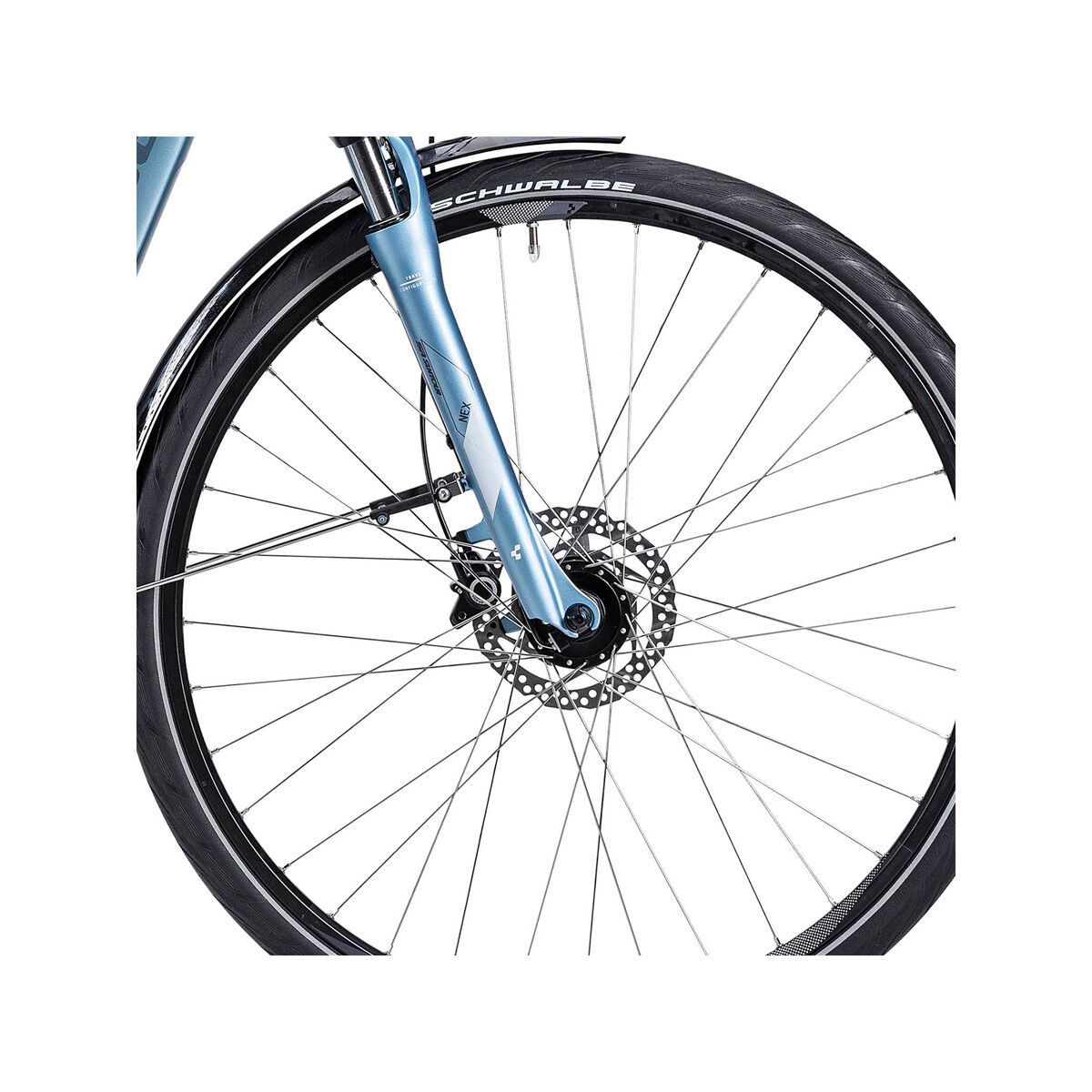 Cube Touring EXC Easy Entry, metallic blue anthrazit white - Bild 2