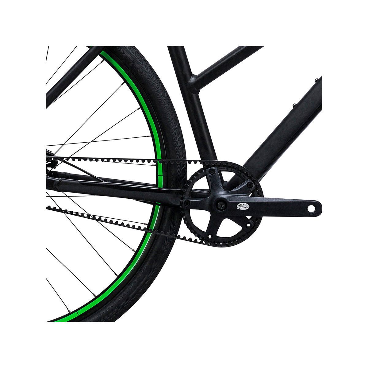 Cube Hyde Race Trapeze, black´n´flashgreen - Bild 3