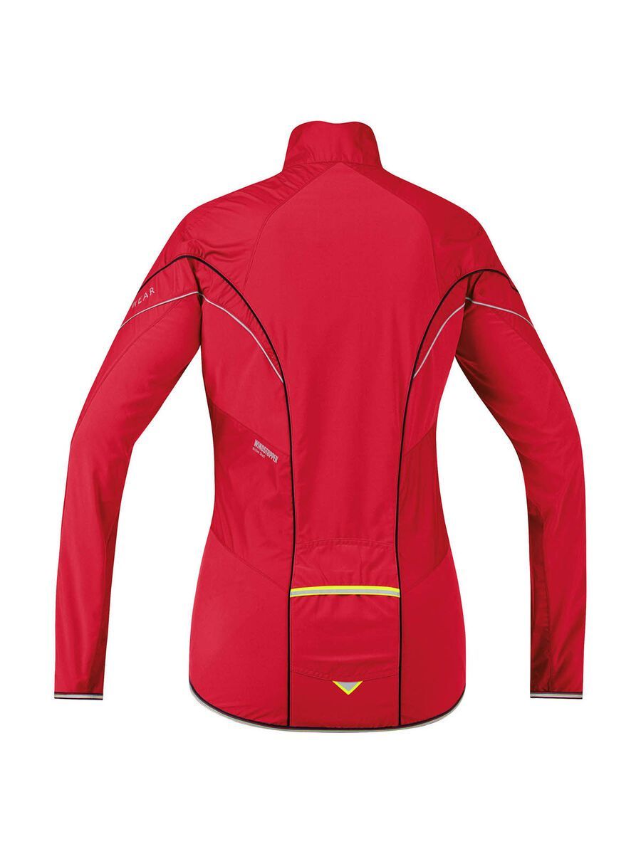 Gore Bike Wear Power Lady Jacket Windstopper Active Shell, rich red - Bild 2