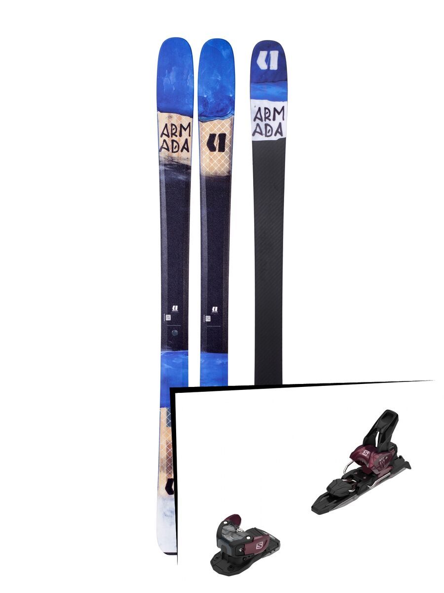 Set: Armada Tracer 98 2018 + Salomon Warden MNC 11 fig - Bild 1