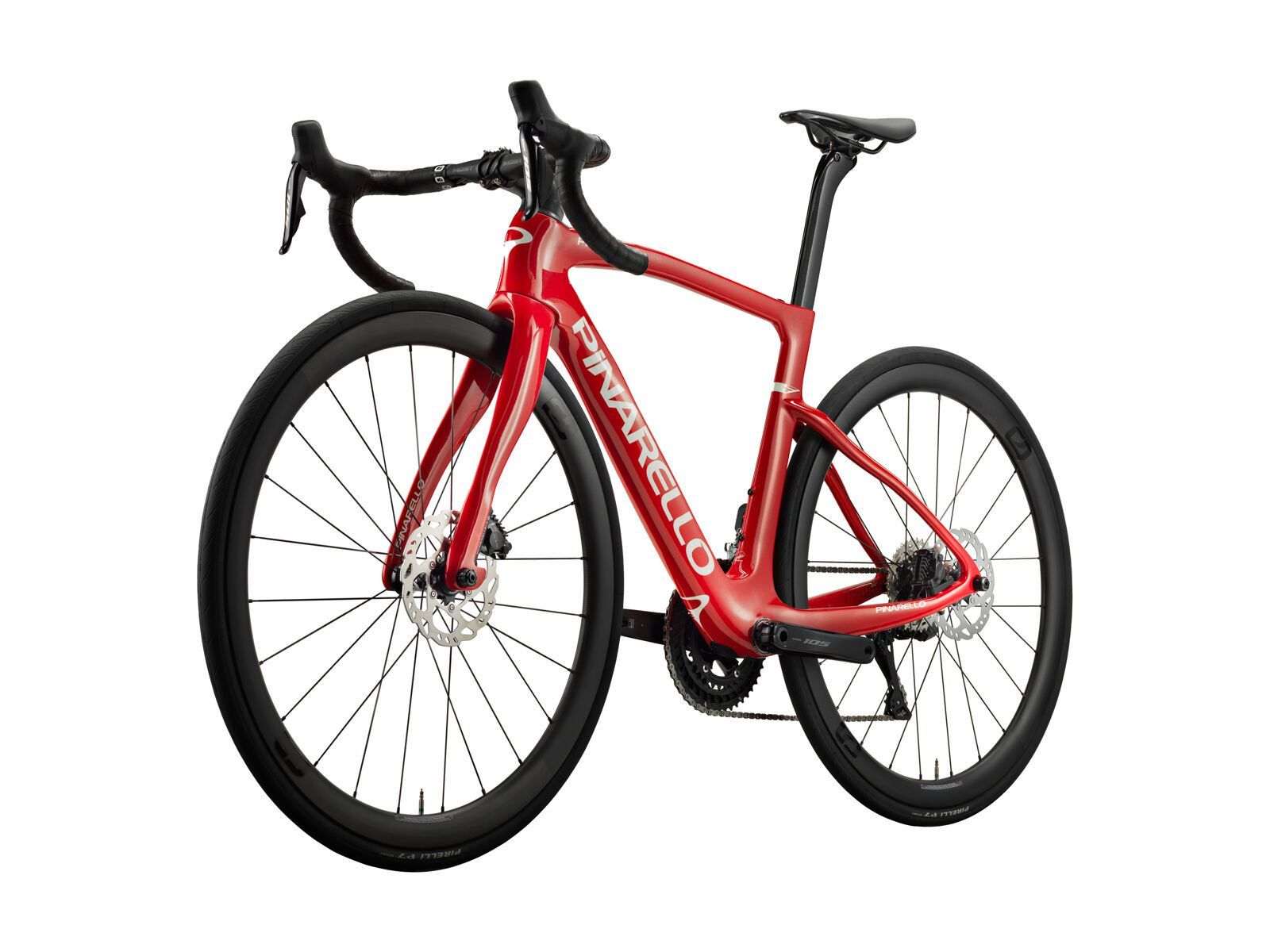 Pinarello F5 105 Di2 2x12 DB / Most Ultrafast Carbon DB HG11, furious red - Bild 2