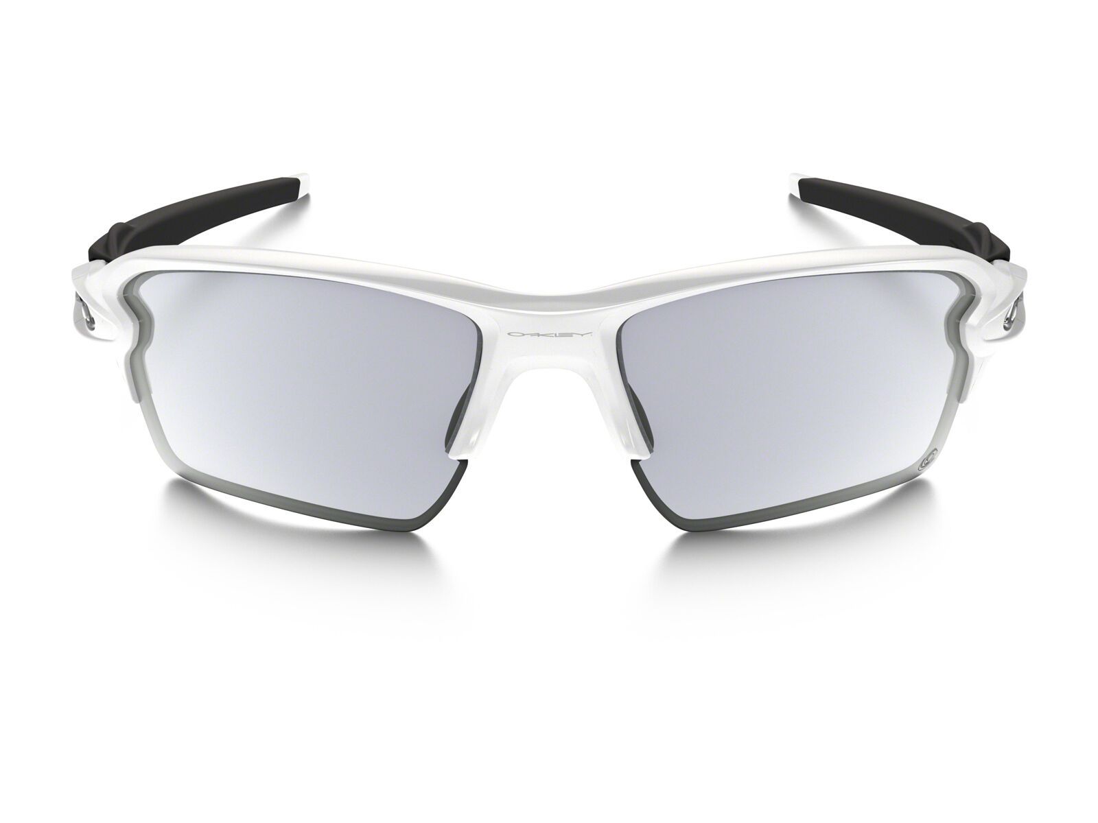 Oakley Flak 2.0 XL Photochromic, polished white/Lens: clear black iridium photochromic - Bild 2