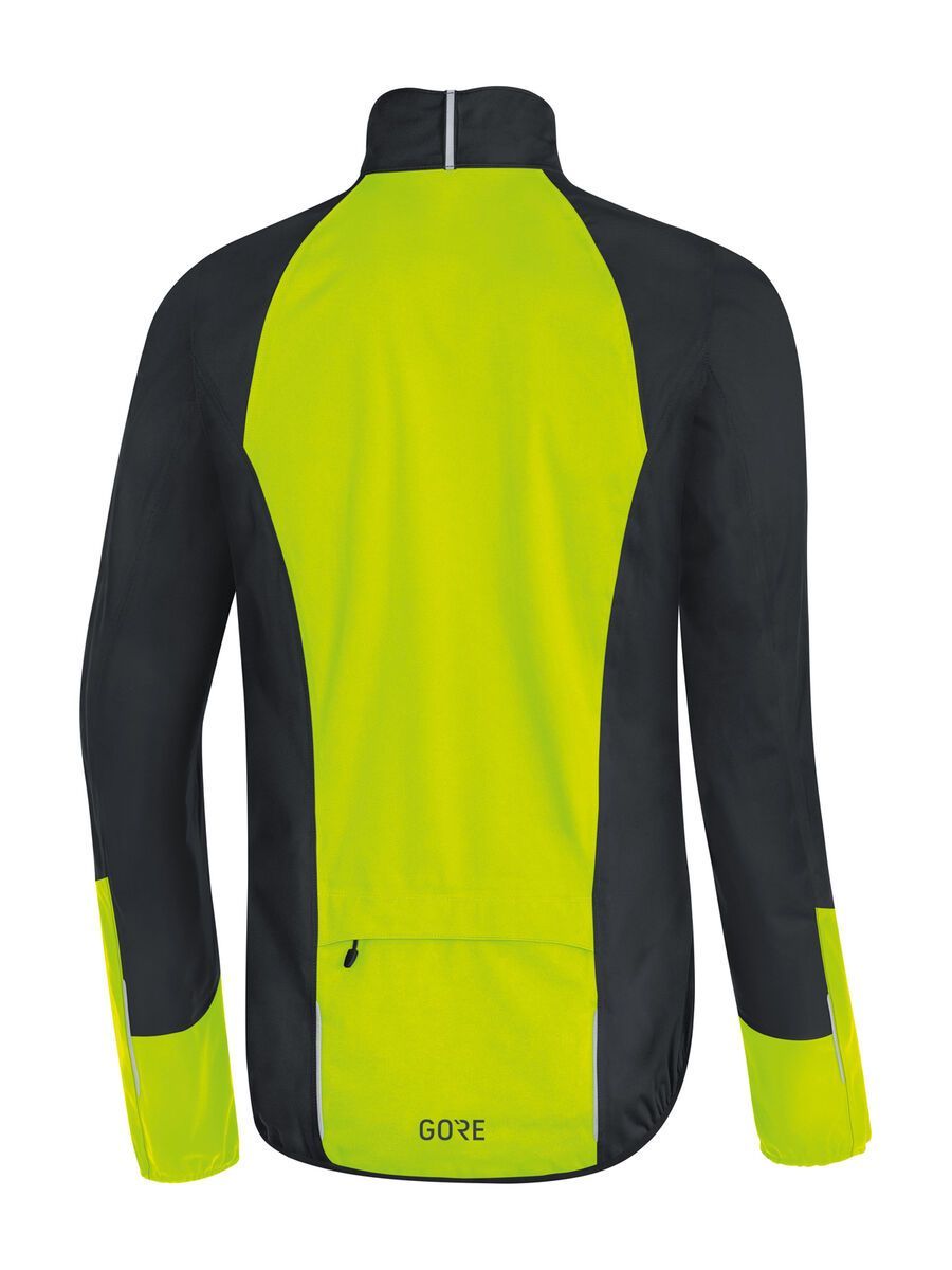 GOREWEAR C5 Gore-Tex Active Jacke, black/neon yellow - Bild 2