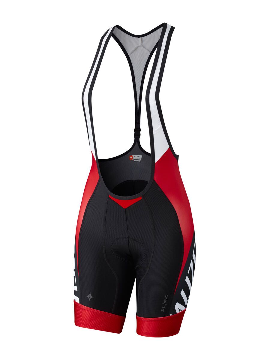 Specialized Women's SL Pro Bib Short, red/black team - Bild 1