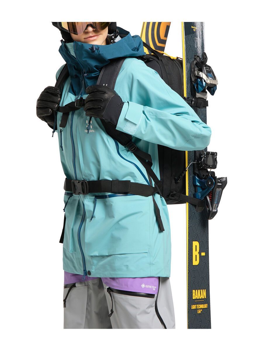 Haglöfs Vassi GTX Pro Jacket Women, frost blue/dark ocean - Bild 6