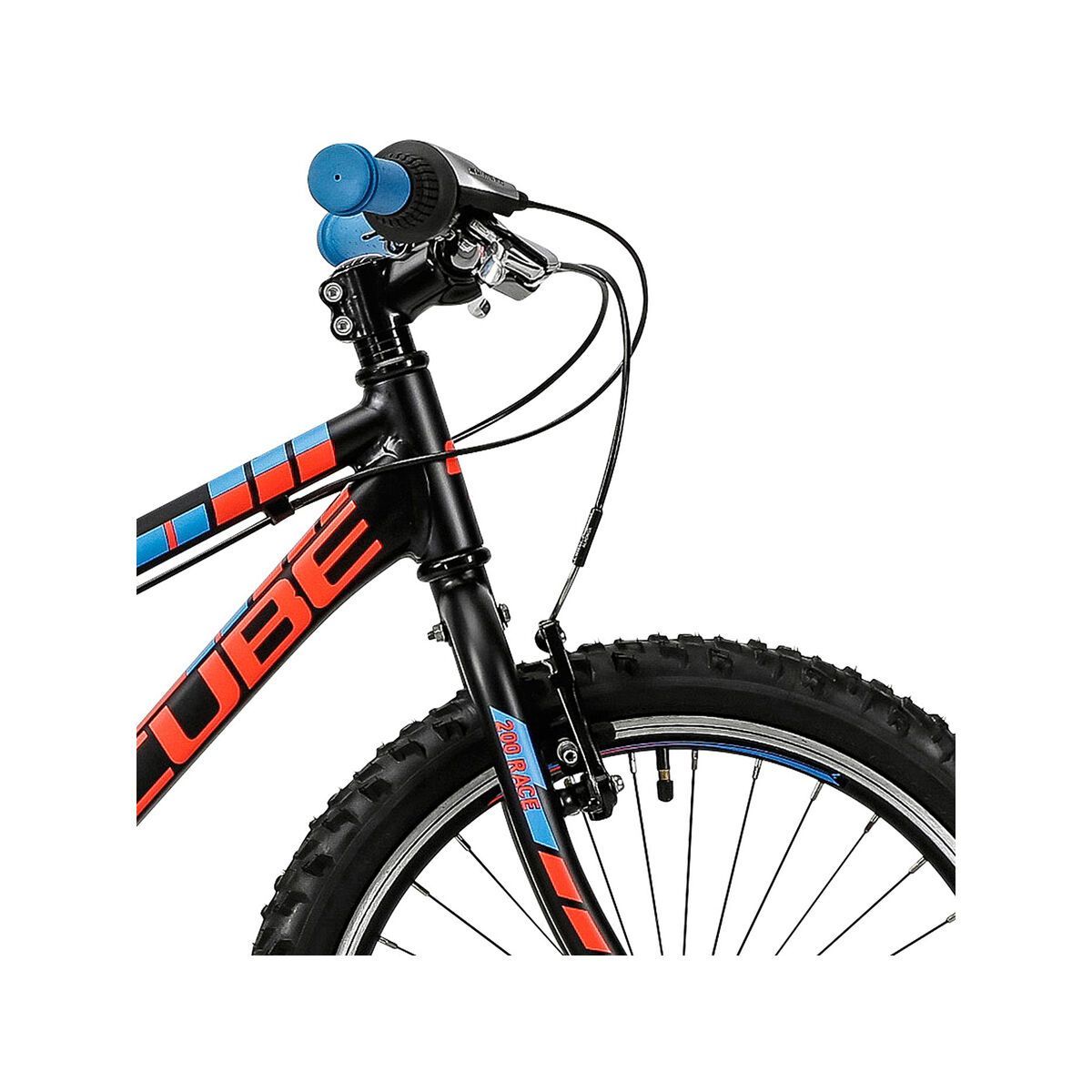 Cube Kid 200, black´n´flashred´n´blue - Bild 5