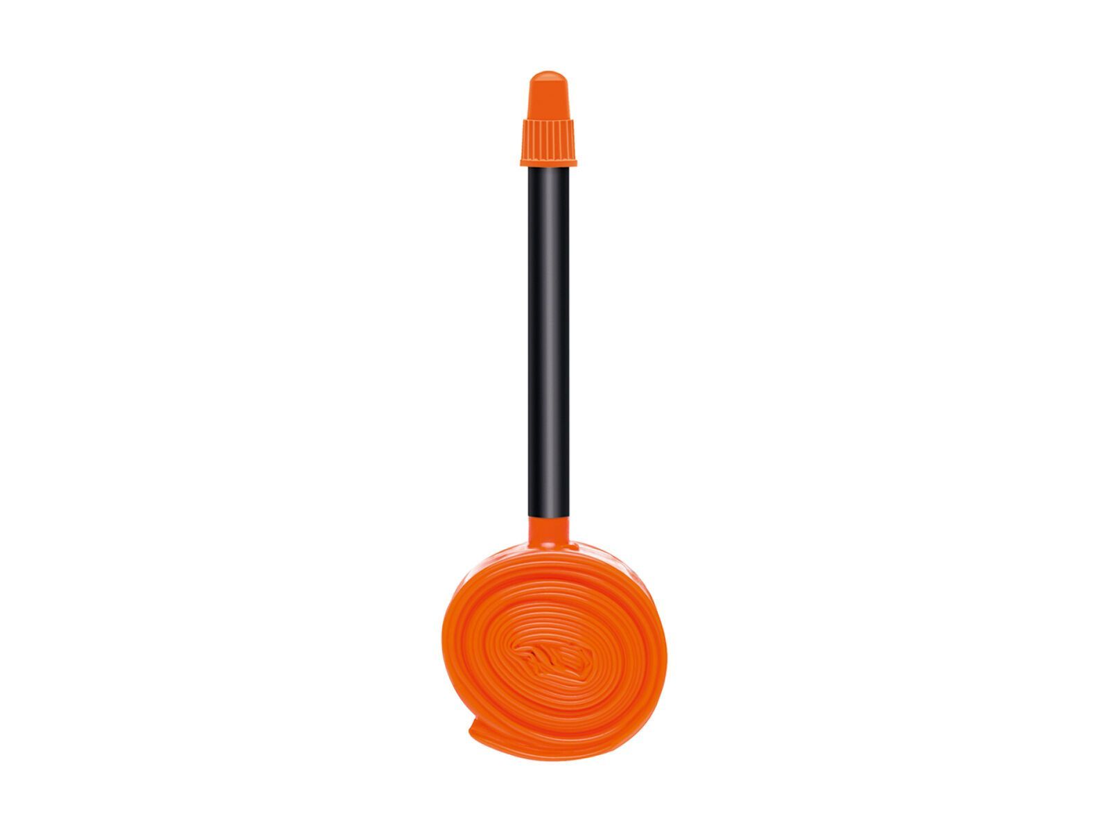 Tubolito S-Tubo Road 60 mm - 700C x 18-32 / Black Valve, orange/black - Bild 5