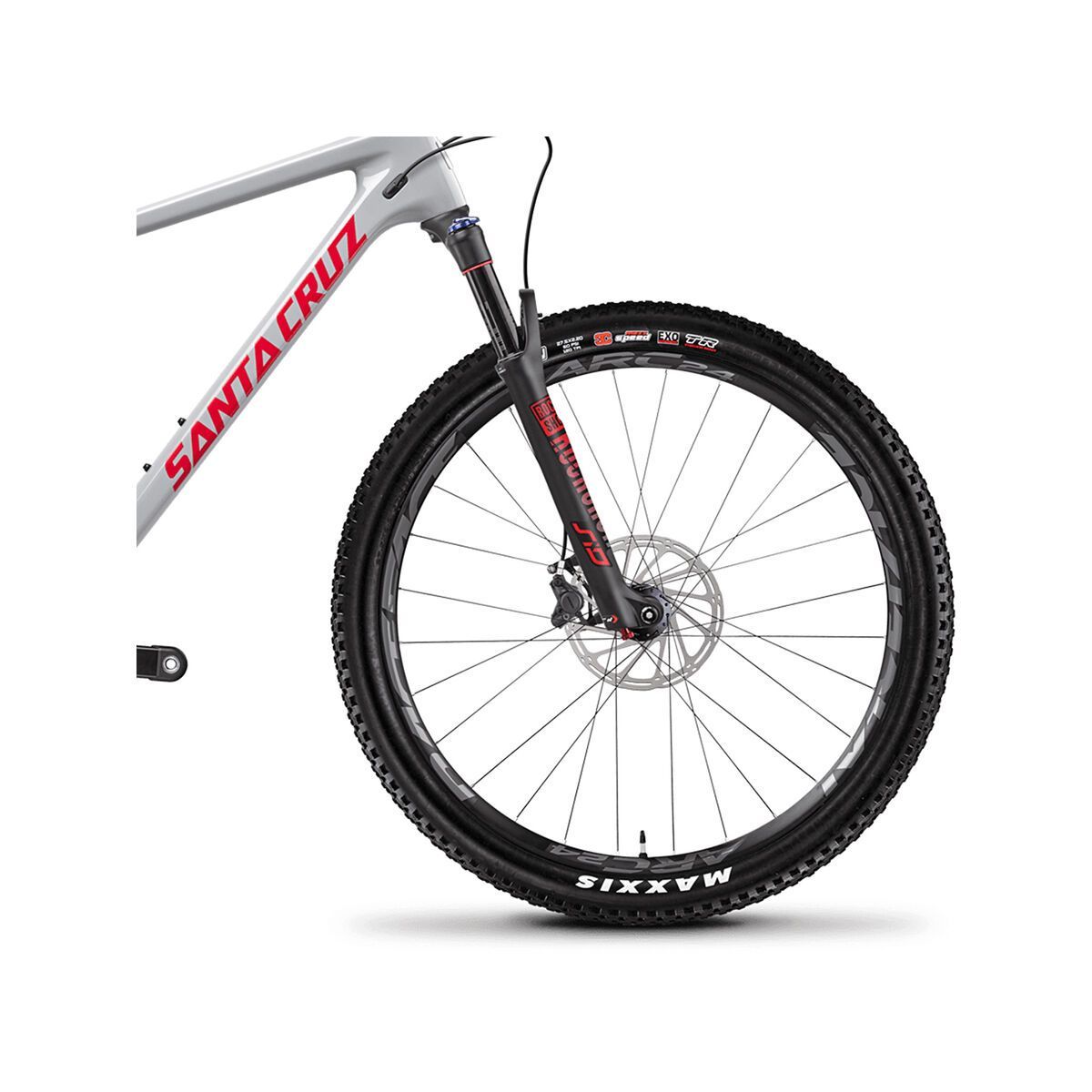Santa Cruz Highball CC X01 27.5, gloss grey and red - Bild 3