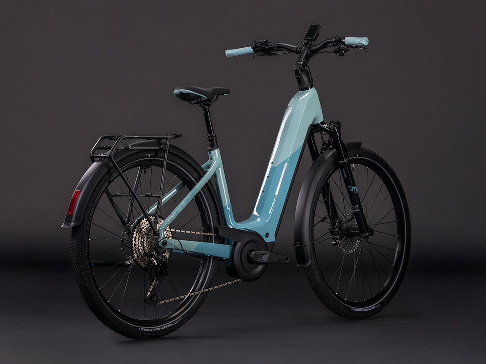 Cube Nuride Hybrid SLX 800 Easy Entry, skylight´n´arubablue - Bild 2