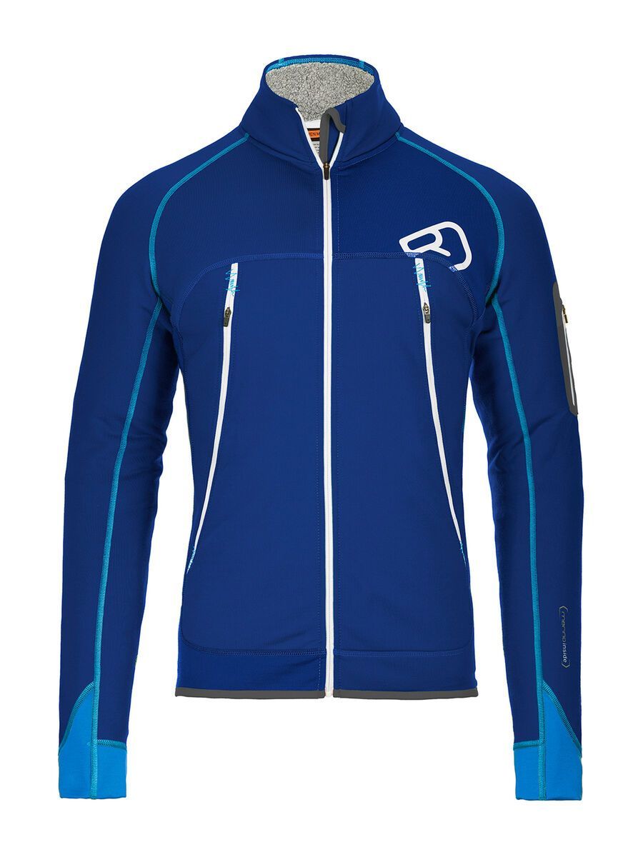 Ortovox Fleece Plus Merino Jacket, strong blue - Bild 1