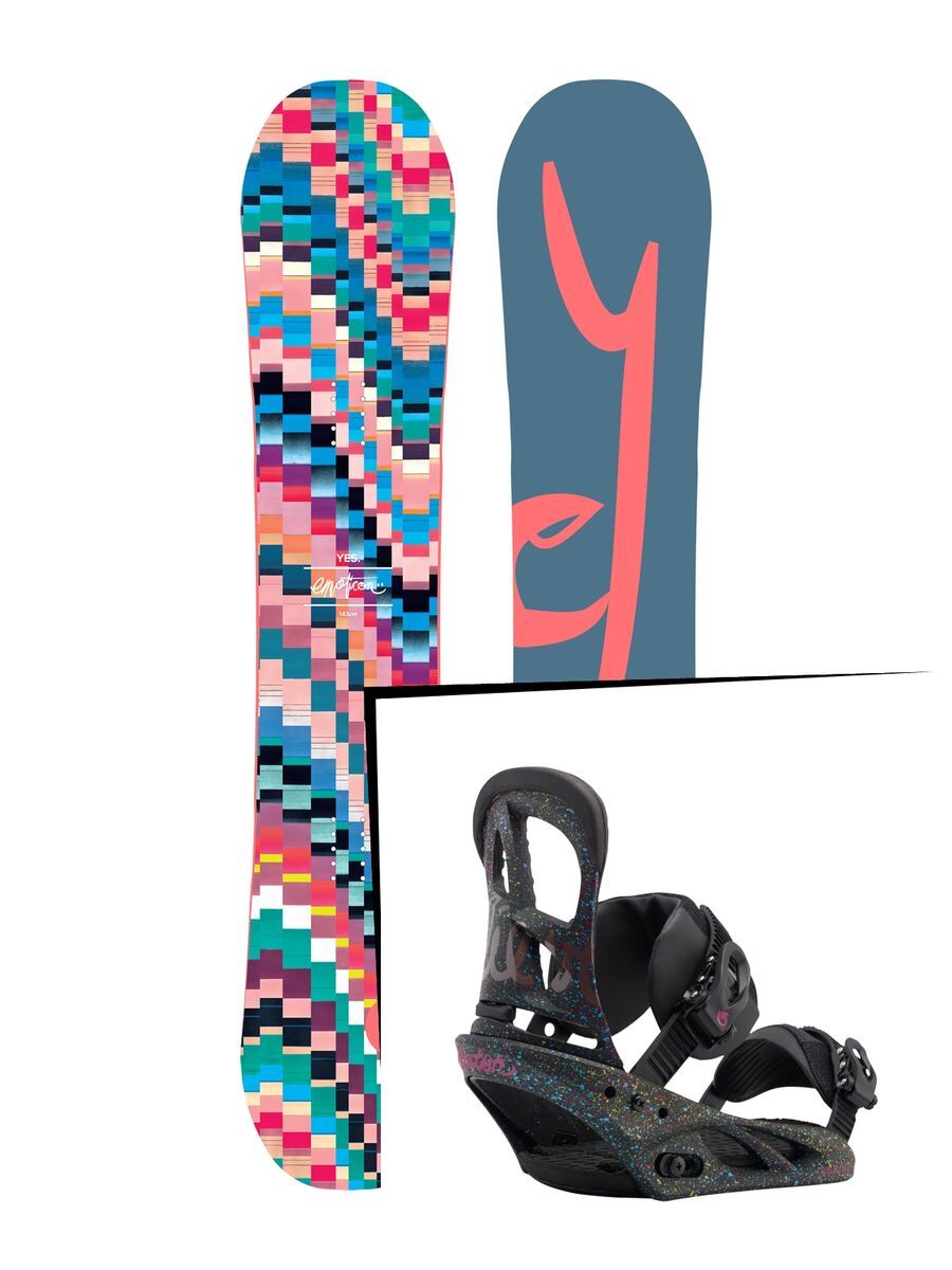 Set: Yes :) Emoticon 2017 + Burton Scribe (1712911S) - Bild 1