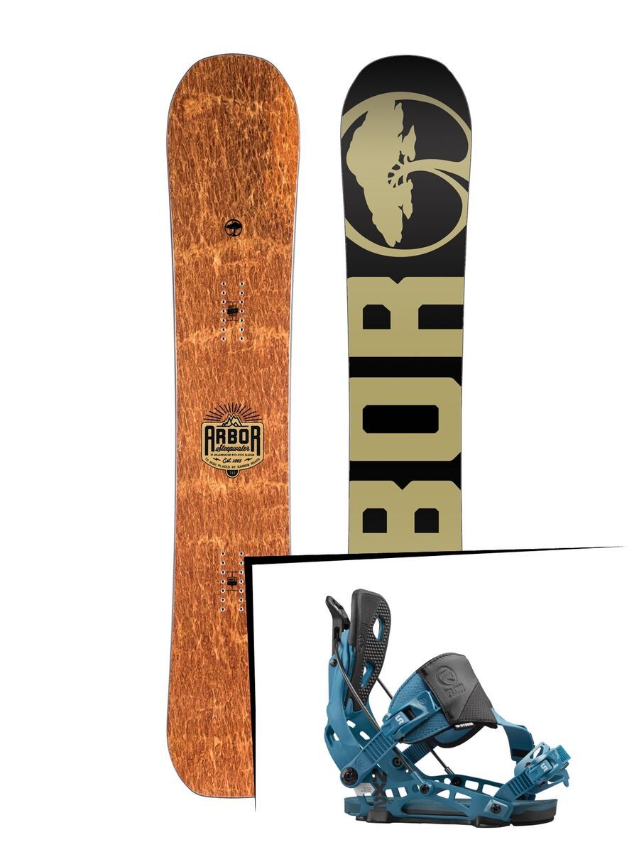 Set: Arbor Steepwater 2017 + Flow NX2 Hybrid (1513127S) - Bild 1