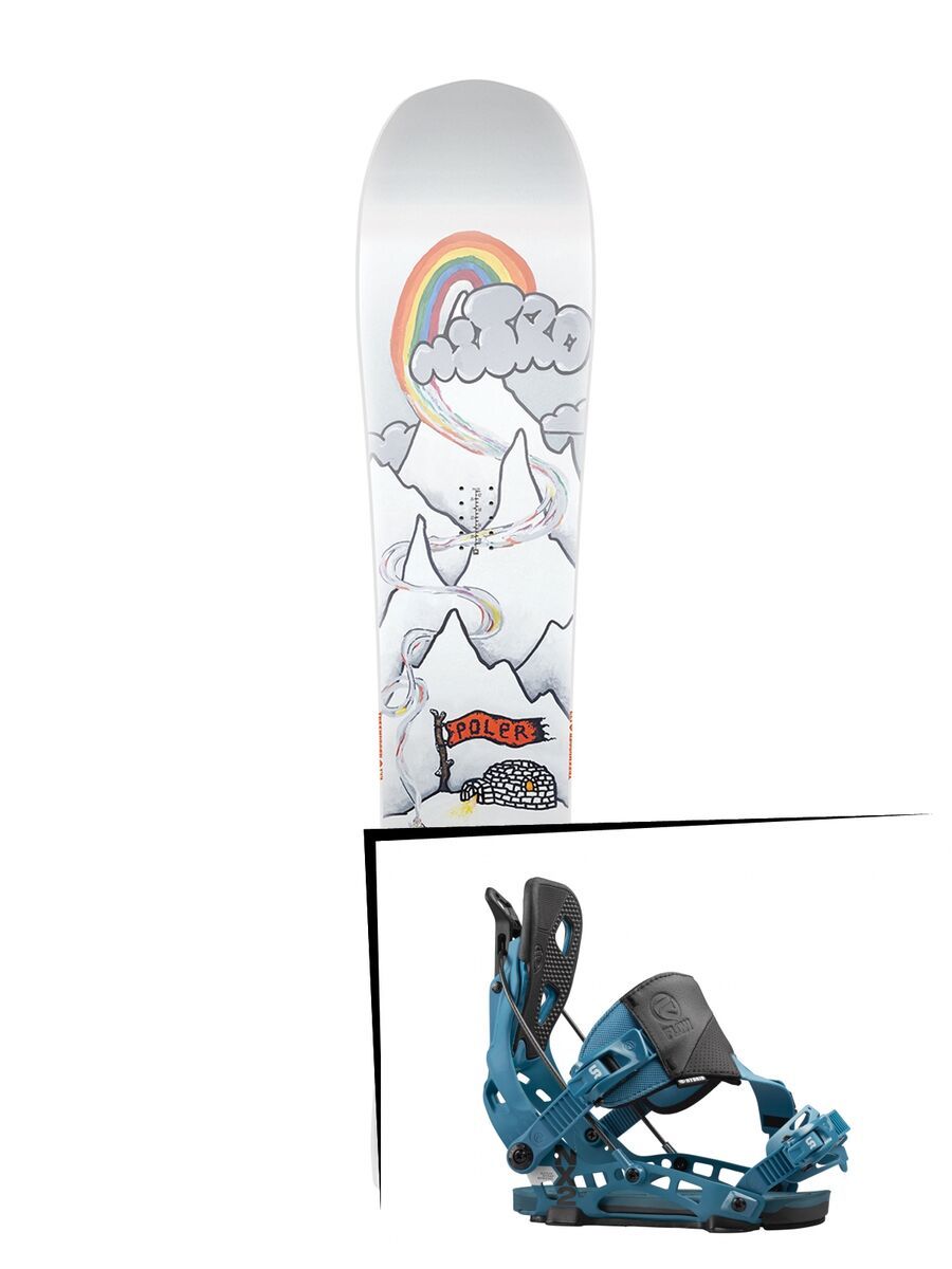 Set: Nitro Quiver Treehugger 2017 + Flow NX2 Hybrid (1513127S) - Bild 1
