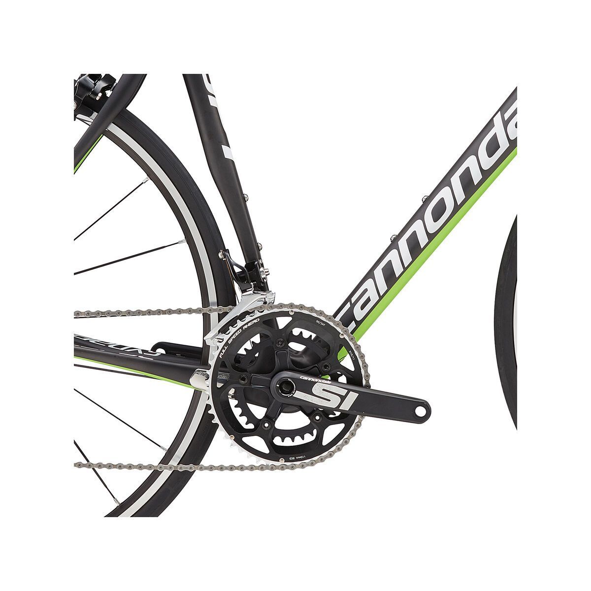 Cannondale Synapse Carbon 105 5, exposed unidirectional carbon w/ nearly black and magnesium white, gloss - Bild 3