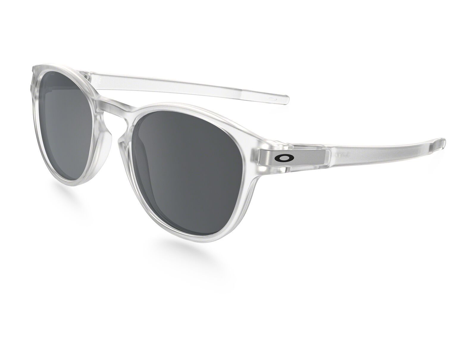 Oakley Latch, matte clear/Lens: black iridium - Bild 1
