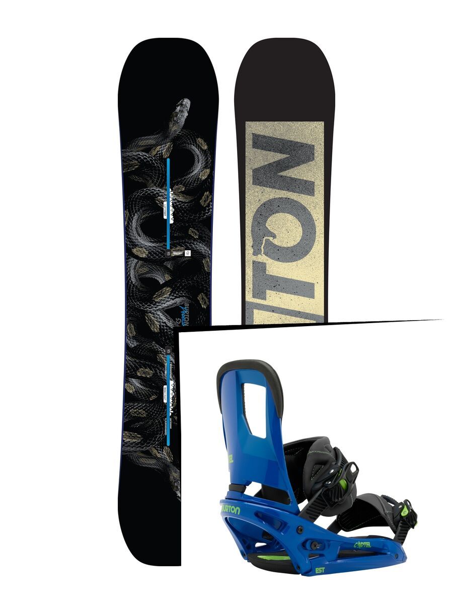 Burton Set: Process Off-Axis 2016 + Burton Cartel EST - Bild 1
