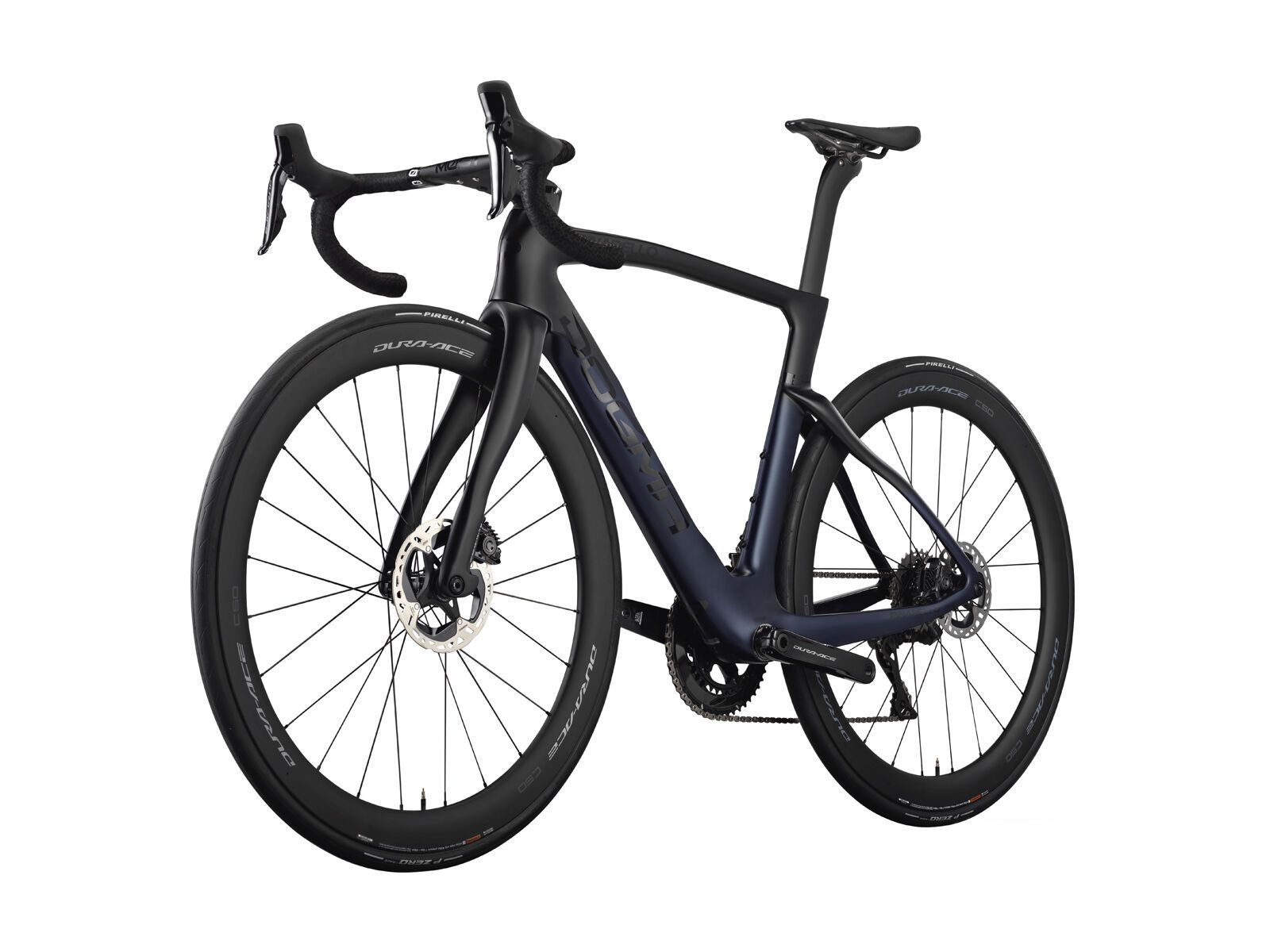 Pinarello Dogma F Red eTap AXS 2x12 DB / Vision Metron 45 SL DB XDR, midnight blue - Bild 3