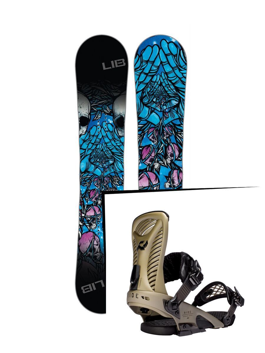 Set: Lib Tech Banana Magic 2017 + Ride Capo (1487146S) - Bild 1