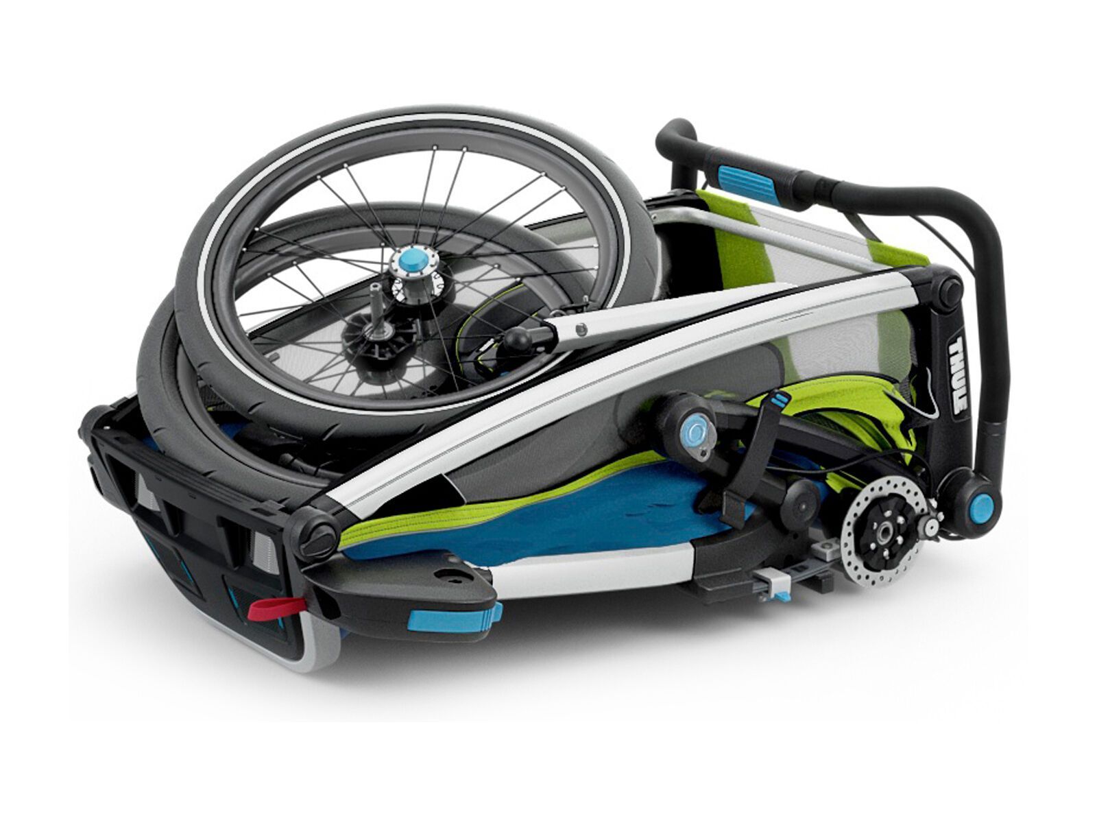 Thule Chariot Sport 1, chartreuse/mykonos - Bild 6