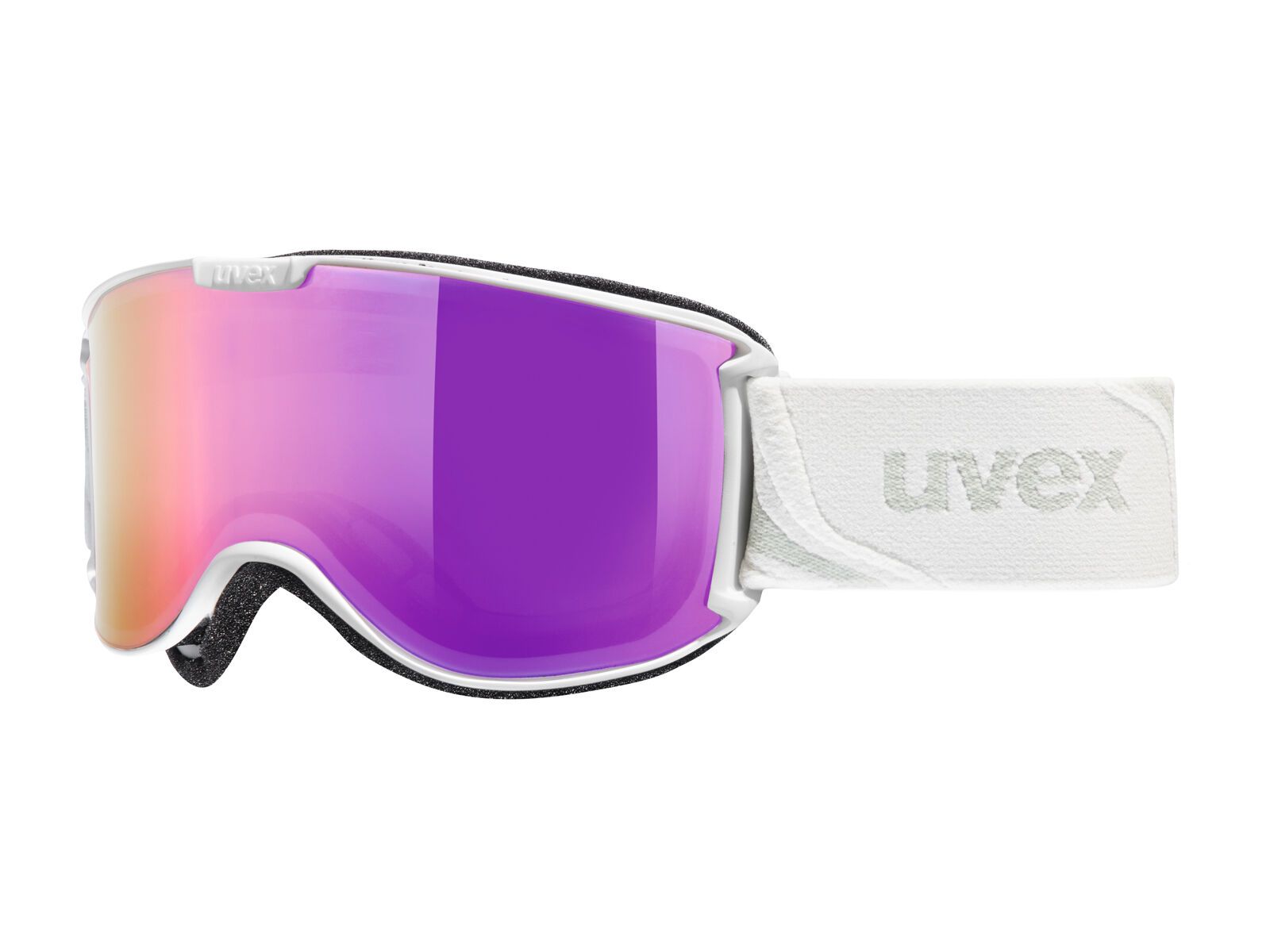 uvex Skyper LTM, white mat/Lens: litemirror pink - Bild 1