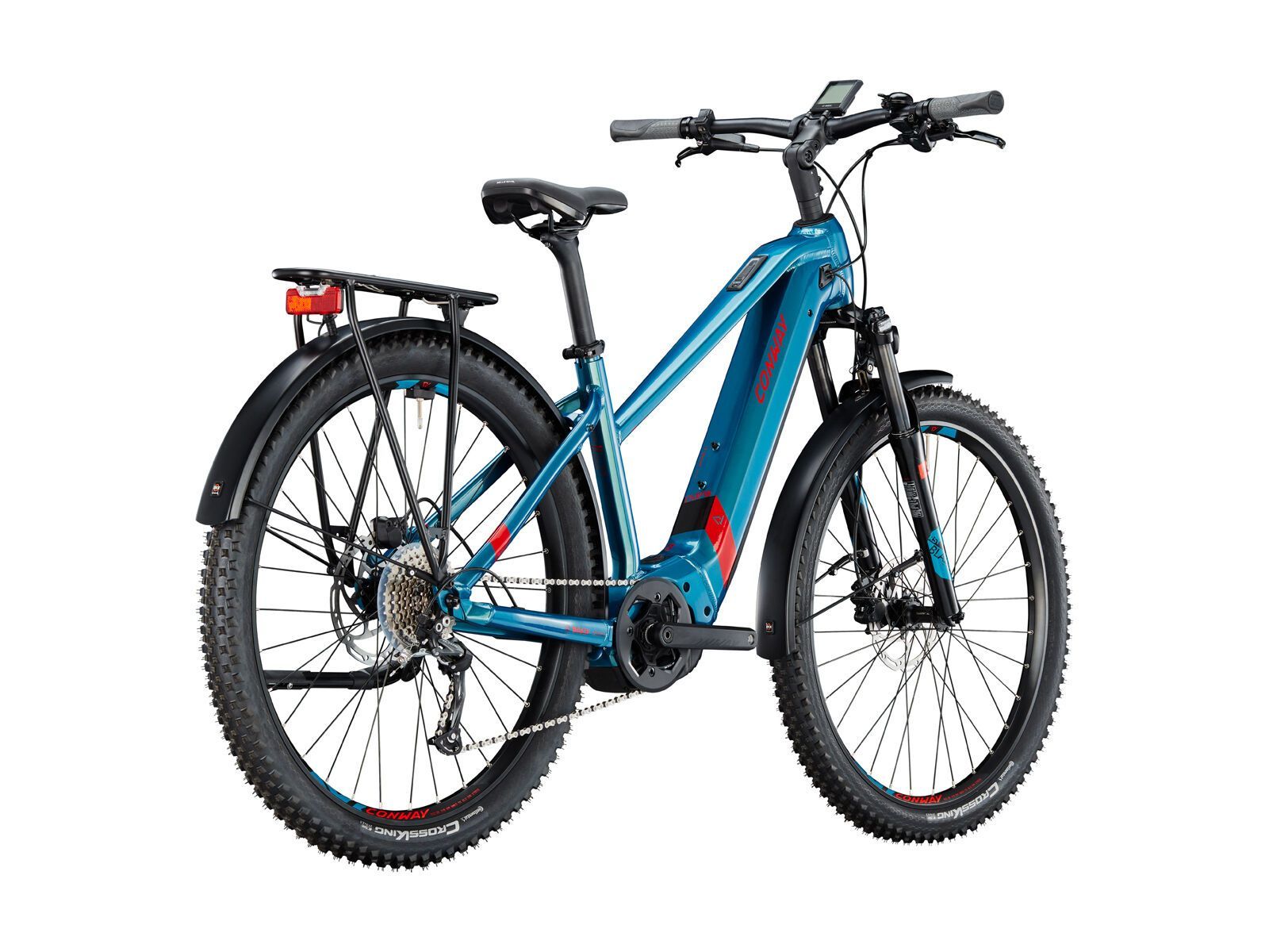 Conway Cairon C 2.0 500 2.0 500 27.5 Trapez, darkpetrol metallic/red - Bild 3