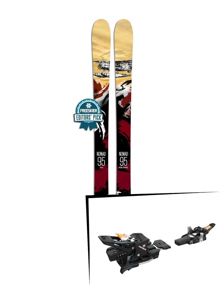 Set: Icelantic Nomad 95 2018 + Fritschi Tecton 12 - Bild 1