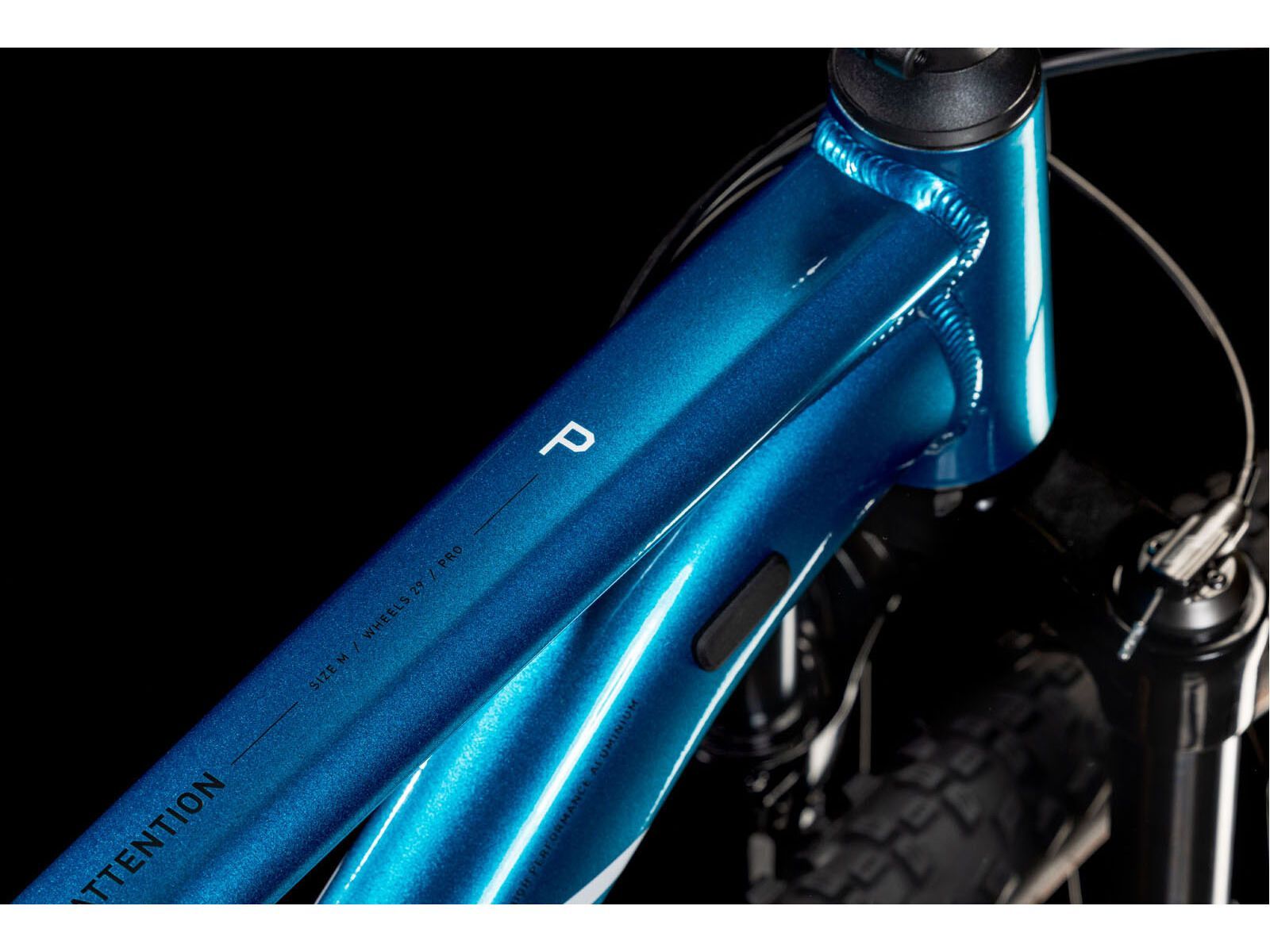 Cube Attention Pro 29, metallicteal´n´white - Bild 2