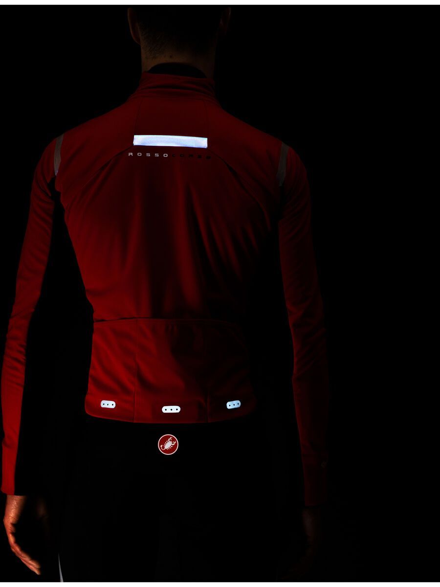 Castelli Alpha RoS 2 Jacket, red/silver reflex-dark gray - Bild 9