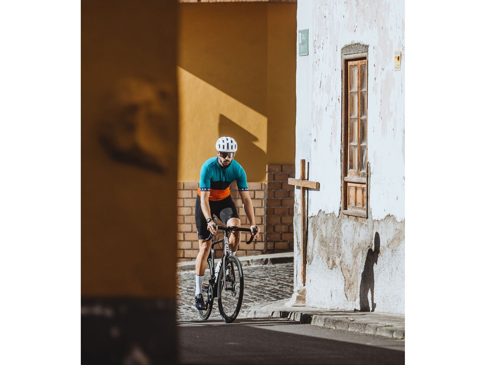 Le Col Sport Bib Shorts II, black/white - Bild 10