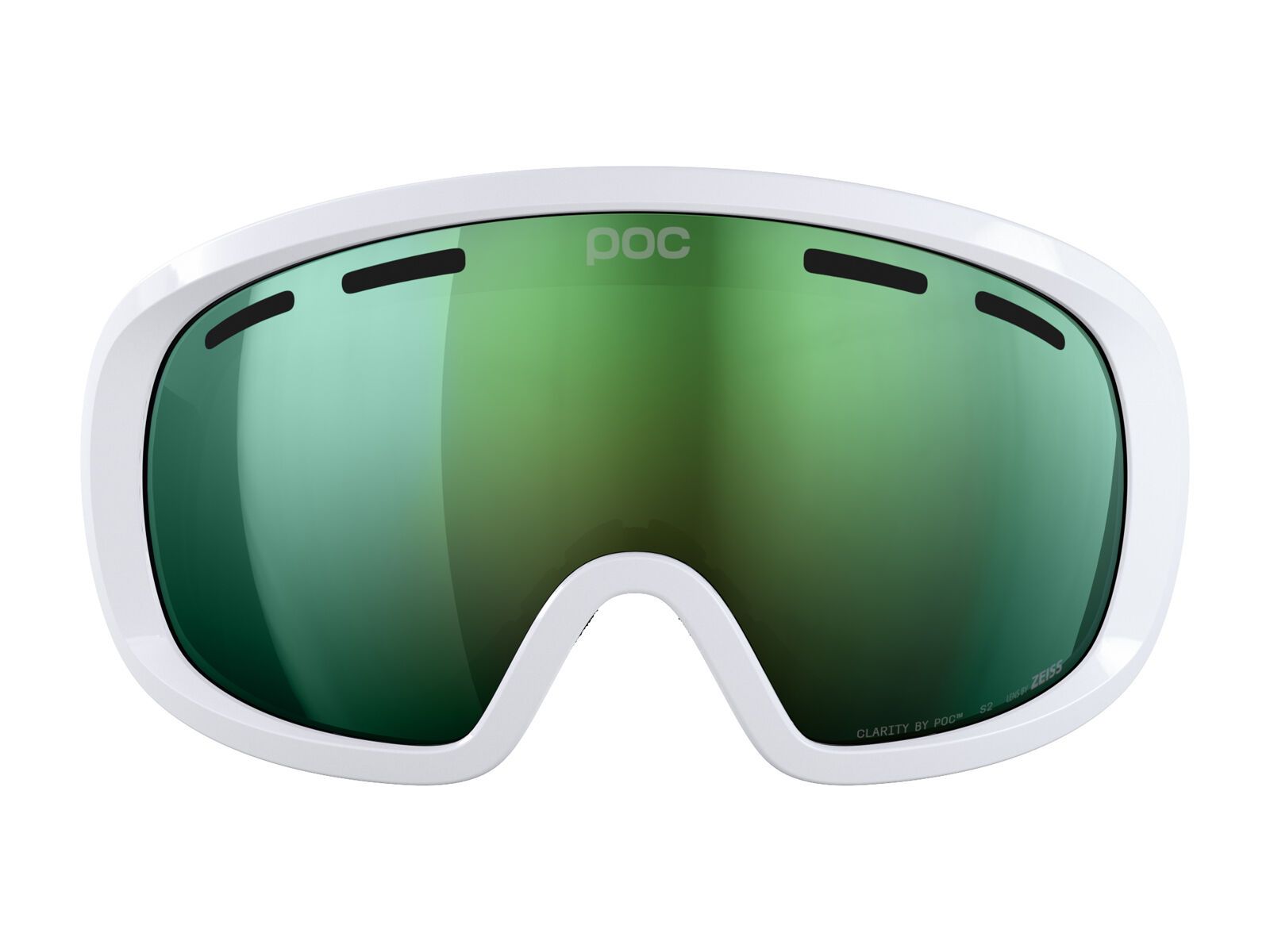 POC Fovea Mid, Clarity Hi. Int. Partly Sunny Green / hydrogen white - Bild 2