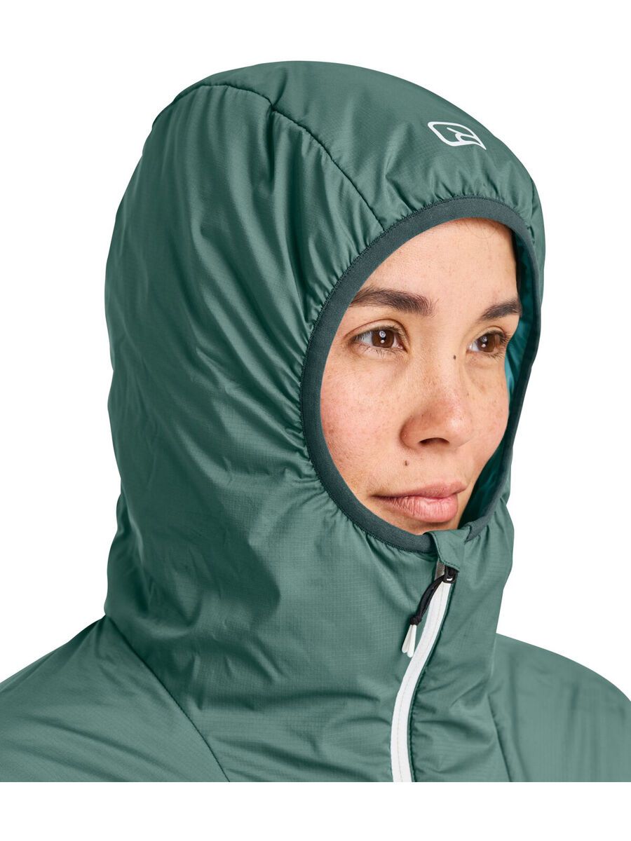 Ortovox Swisswool Piz Duan Jacket W, ice waterfall - Bild 3