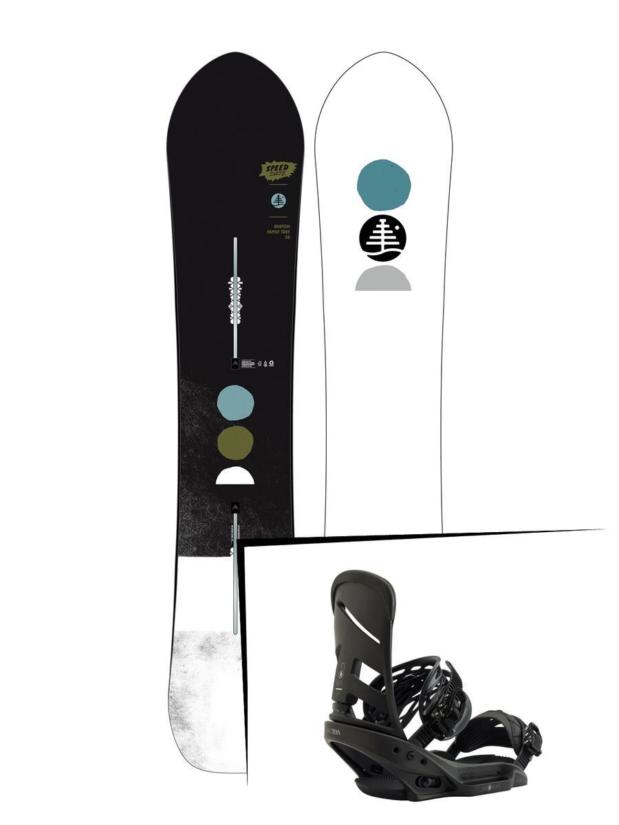 Set: Burton Family Tree Speed Date 2019 + Burton Mission EST blackish - Bild 1