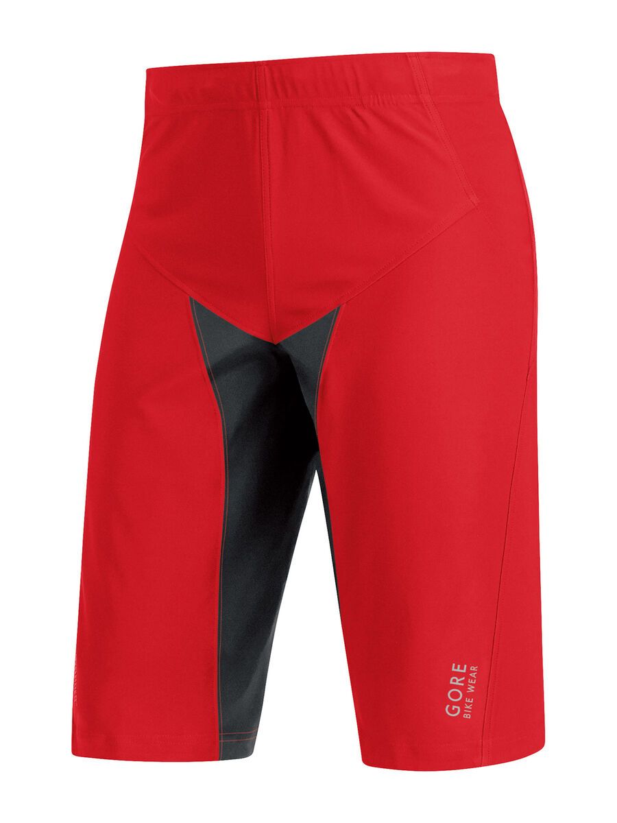Gore Bike Wear Alp-X Pro Windstopper SO Shorts, red black - Bild 1