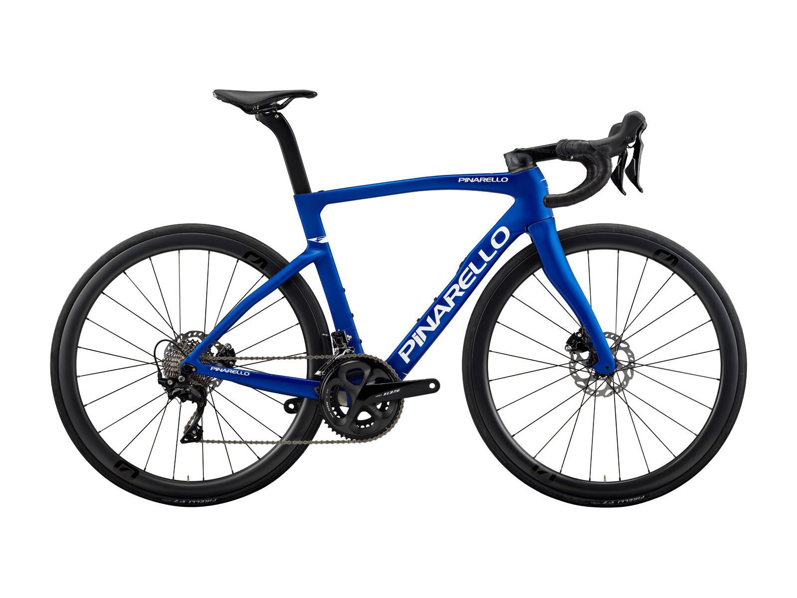 Pinarello F5 105 Di2 2x12 DB / Most Ultrafast Carbon DB HG11, impulse blue - Bild 1