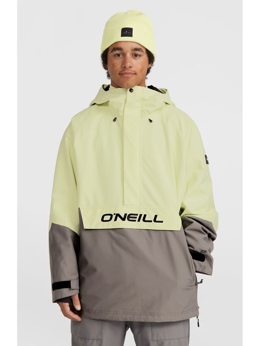 O’Neill O'riginals Anorak Jacket Men, lime wash colour block - Bild 4