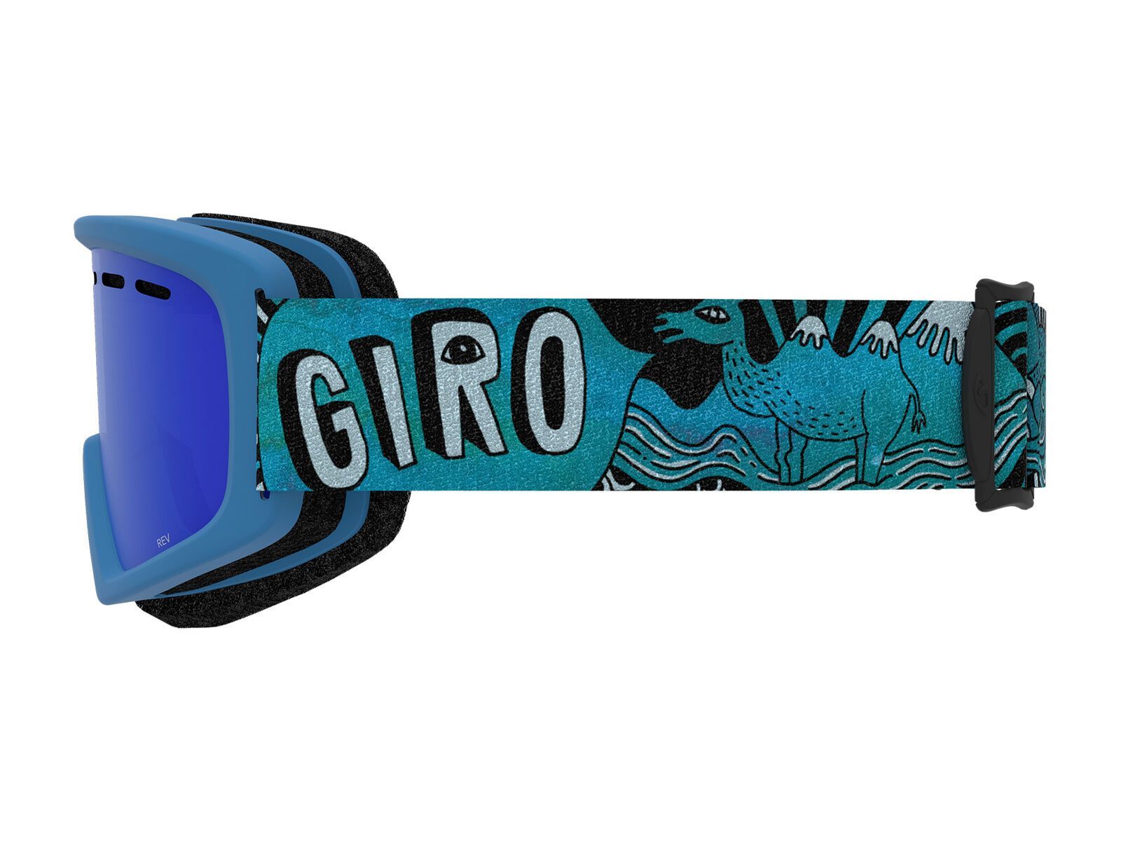 Giro Rev, blue tagazoo/Lens: grey cobalt - Bild 4