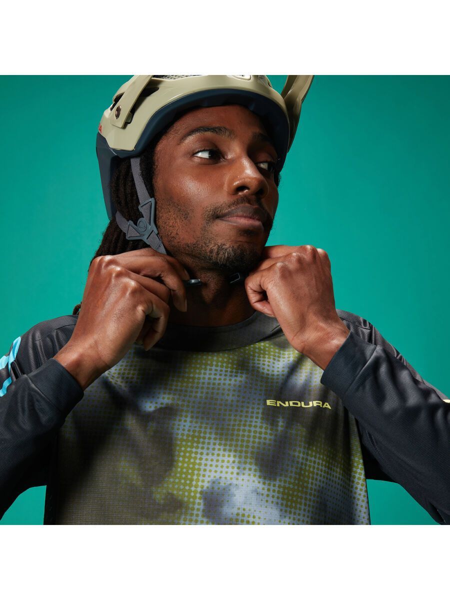 Endura Pixel Cloud T-Shirt LTD (Langarm), schwarz - Bild 11