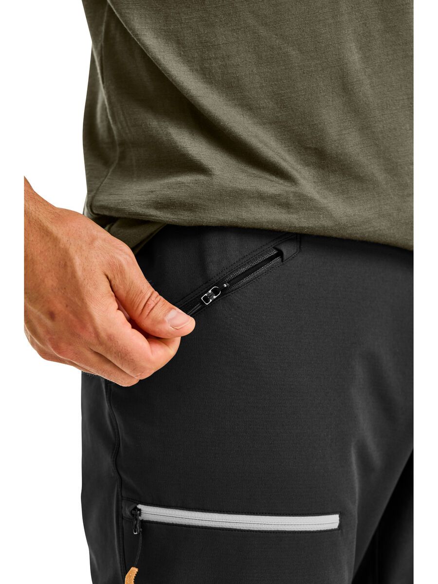 Ortovox Merino Shield Tec Seceda Softshell Pants M, black raven - Bild 4