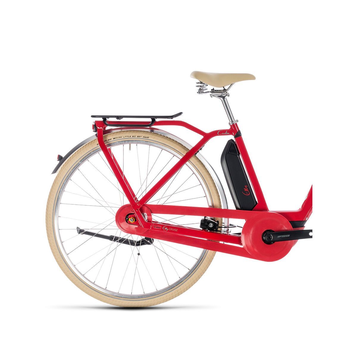 Cube Elly Cruise Hybrid 500, red´n´mint - Bild 5