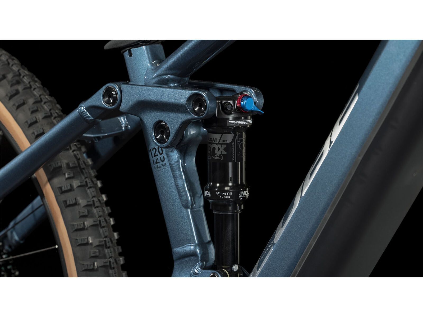 Cube Stereo Hybrid 120 Race 750 27.5, petrolblue´n´chrome - Bild 5