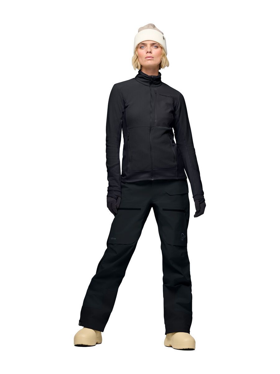 Norrona lofoten warm2 Jacket W's, caviar black - Bild 5