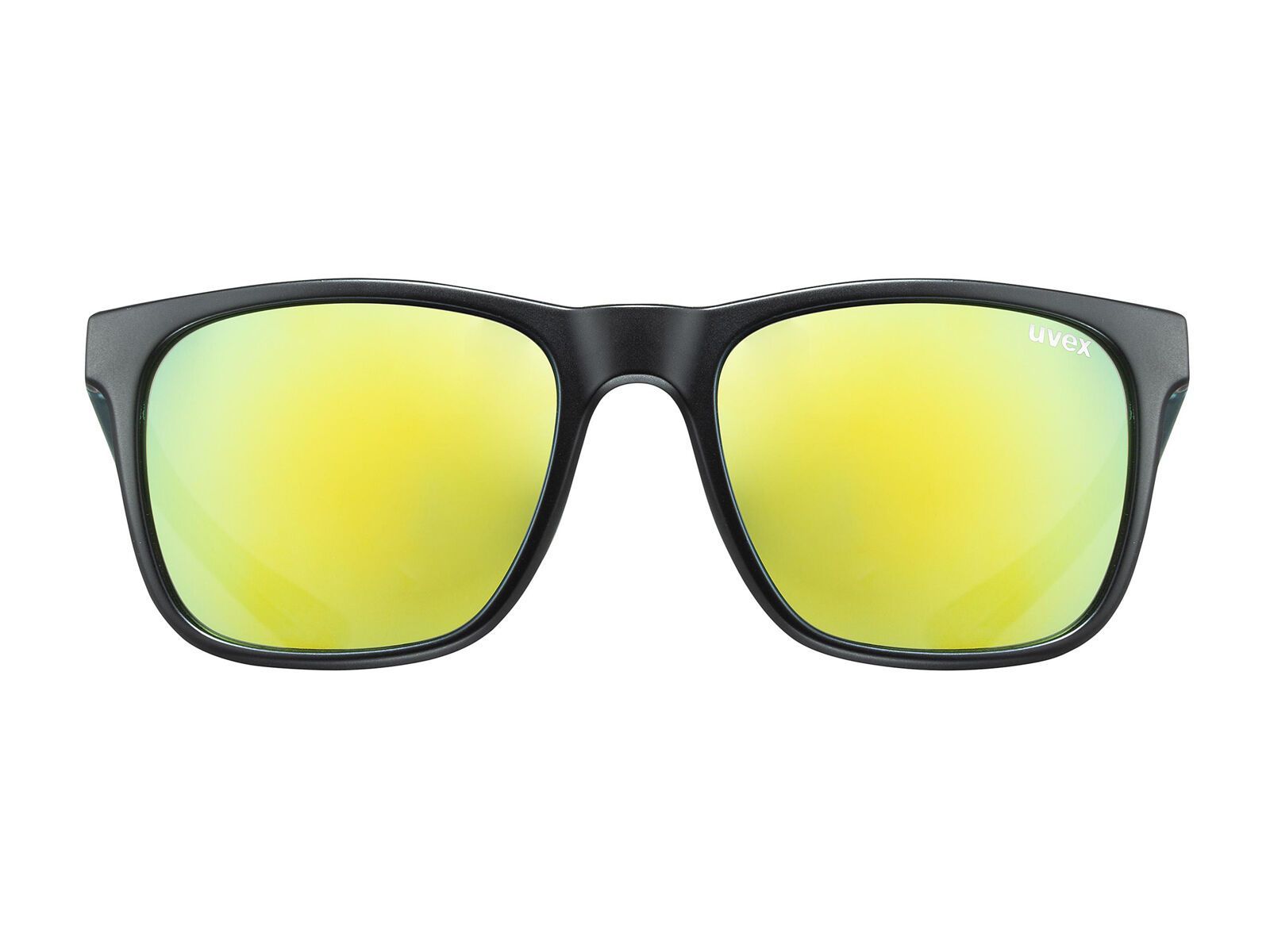 uvex lgl 42, black green mat/Lens: mirror yellow - Bild 3
