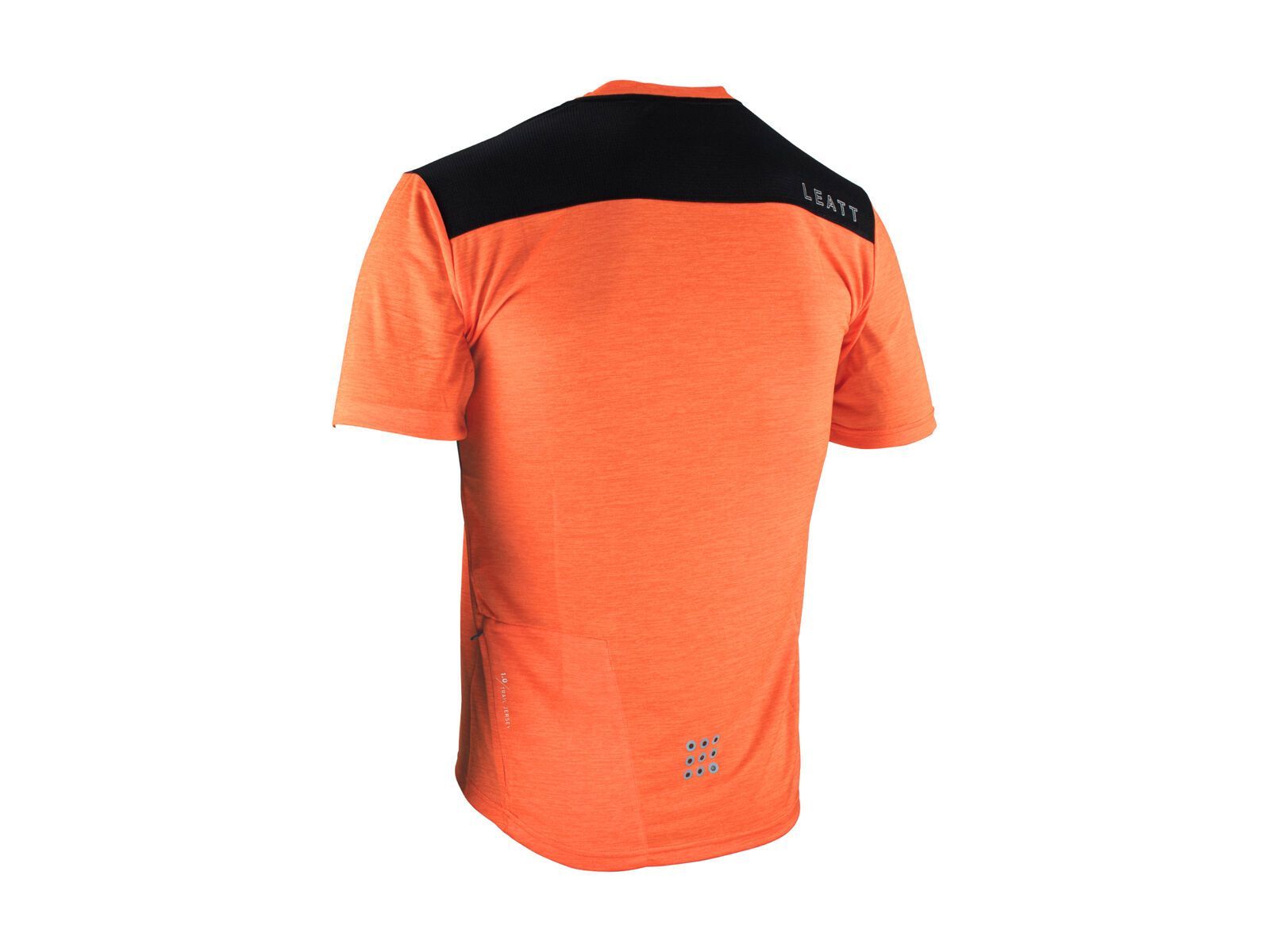 Leatt Jersey MTB Trail 1.0 Short Sleeve, flame - Bild 2
