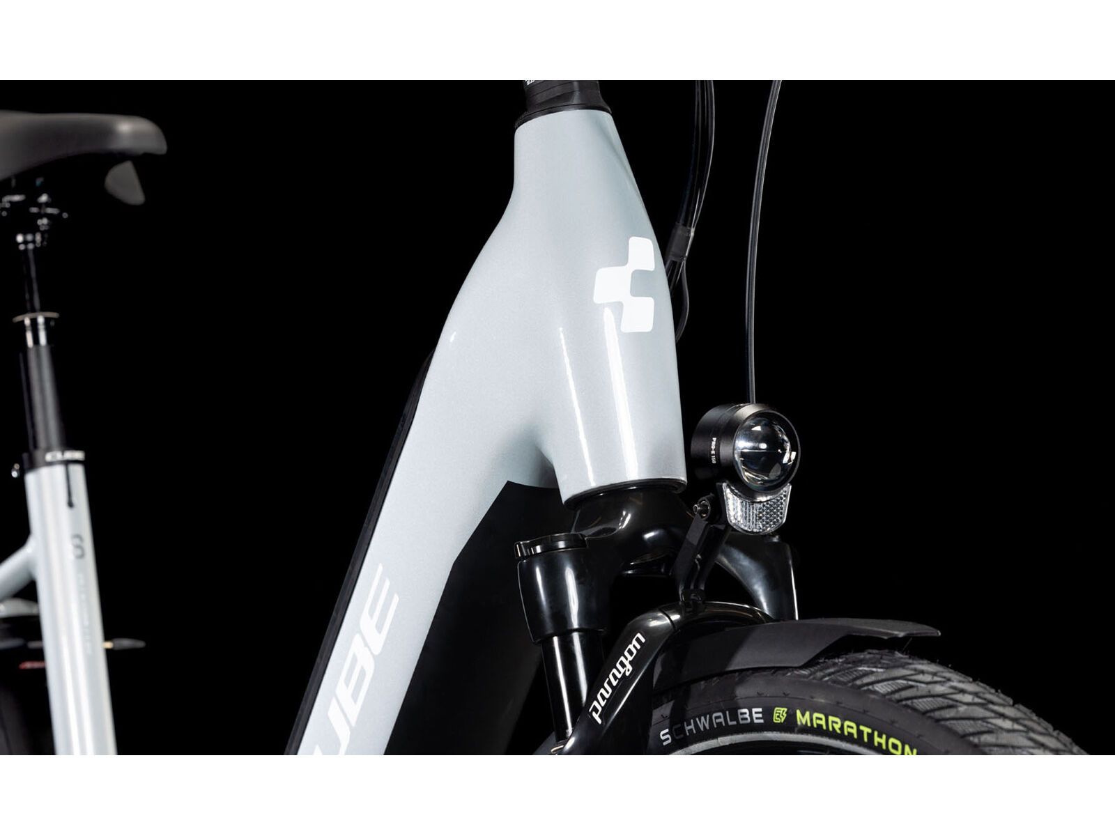 Cube Supreme Hybrid Deluxe SLX 625 Easy Entry, polargrey´n´white - Bild 6