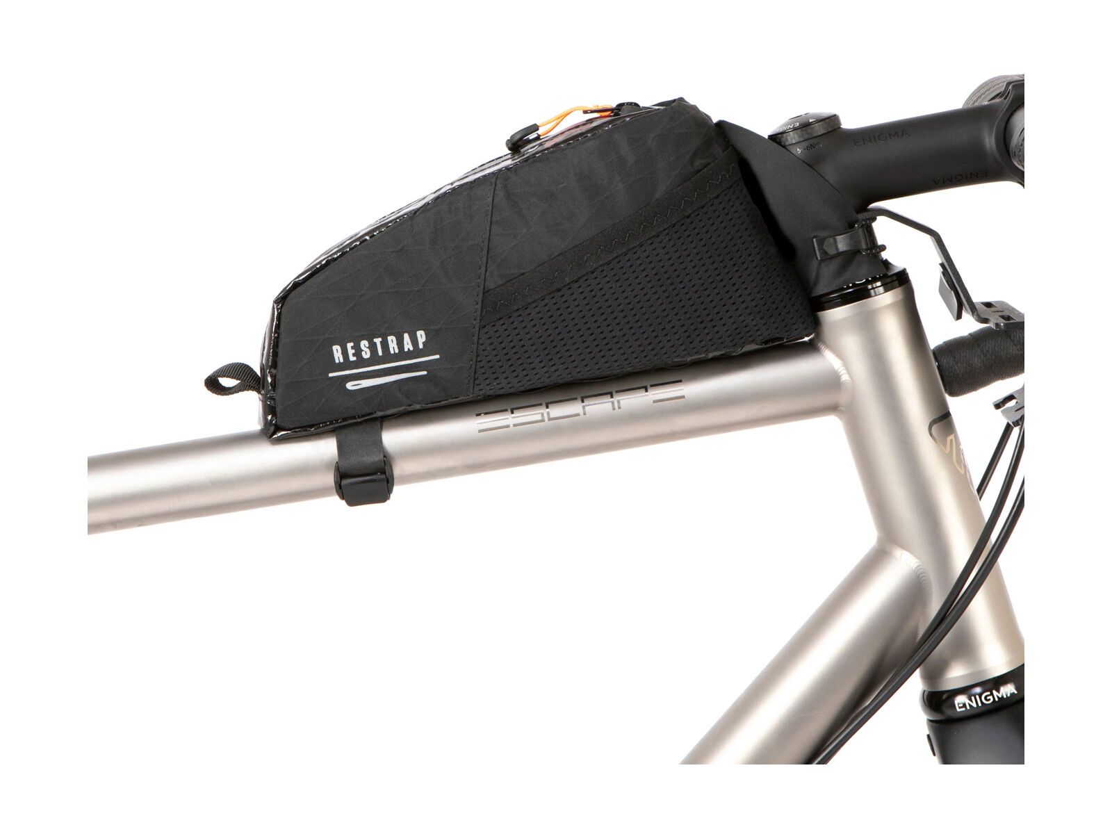 Restrap Race Top Tube Bag - 1.2 L, black - Bild 1