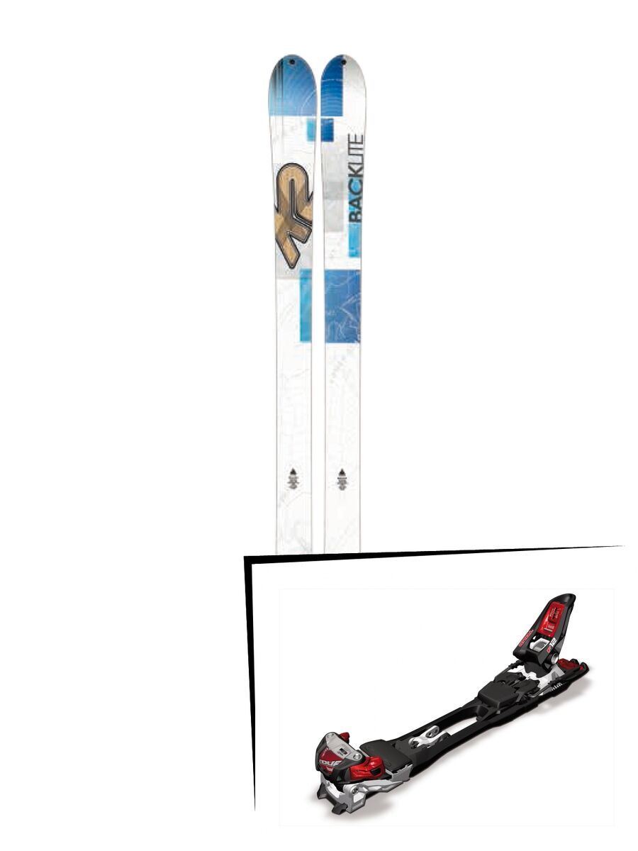 K2 SKI Set: Backlite 74 2016 + Marker F12 Tour - Bild 1