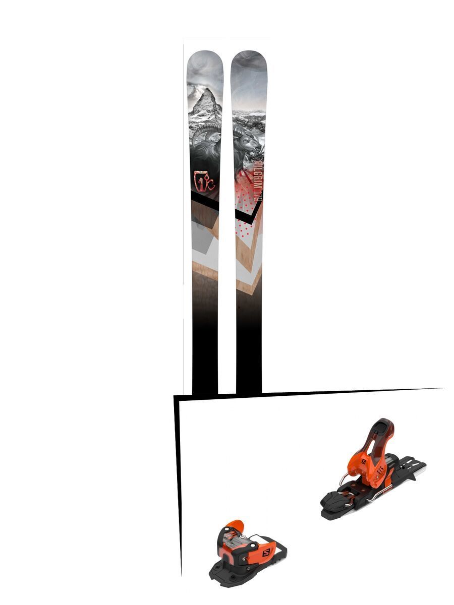 Set: Icelantic Pilgrim 2016 + Salomon Warden 11 (2212331) - Bild 1