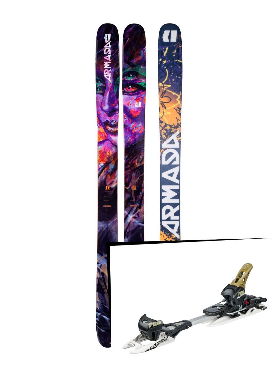 Set: Armada Arv 116 JJ 2018 + Fritschi Diamir Freeride Pro schwarz-olive - Bild 1