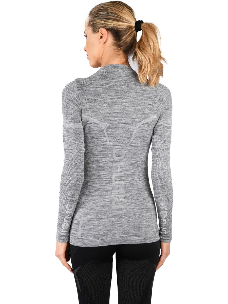 Iron-ic Long-Sleeve T-Shirt Performance 3DN Advance - Women, grey melange - Bild 4